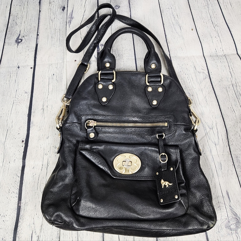EMMA FOX | slouchy leather satchel crossbody purse bag